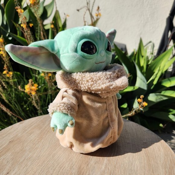 NEW Mattel Star Wars Grogu Plush 8" Mandalorian Disney Toy Baby Yoda Plushie - Picture 10 of 14